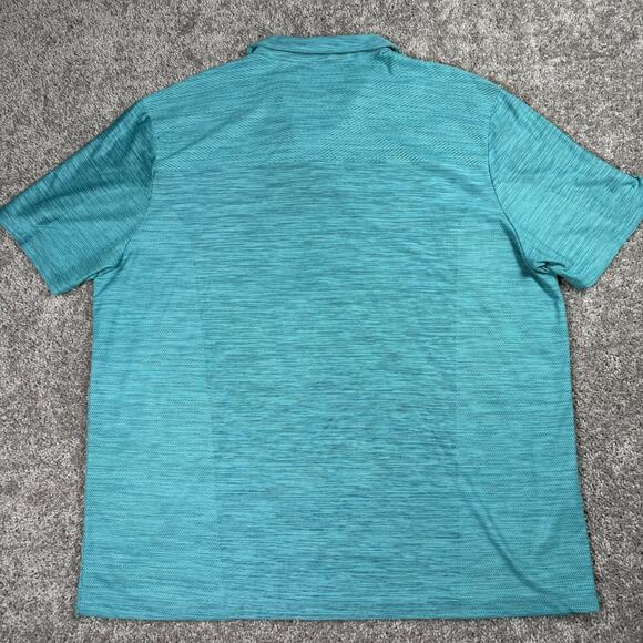 Tommy Bahama Polo Blue Palm Coast Island Zone Rugby Embroidered Logo XXL - Picture 6 of 6